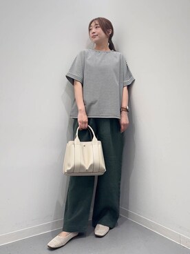 「イエベ春」｜maikoさん（レディース・154cm）の春コーディネート