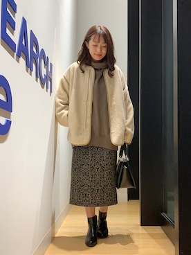 maikoさん（レディース・154cm）の冬コーディネート