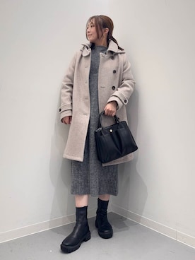 maikoさん（レディース・154cm）の冬コーディネート