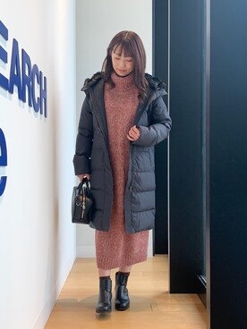 maikoさん（レディース・154cm）の冬コーディネート