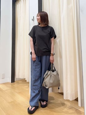 「154cm」｜maikoさん（レディース・154cm）の夏コーディネート