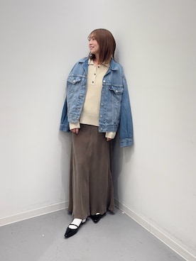 maikoさん（レディース・154cm）の冬コーディネート