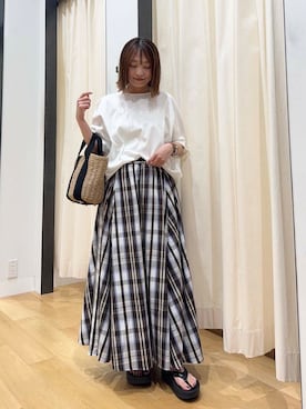 「URBAN RESEARCH Sonny Label（アーバンリサーチサニーレーベル）のアイテム」を使った、maikoさん（レディース・154cm）の夏コーディネート
