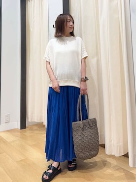 「URBAN RESEARCH Sonny Label（アーバンリサーチサニーレーベル）のアイテム」を使った、maikoさん（レディース・154cm）の夏コーディネート