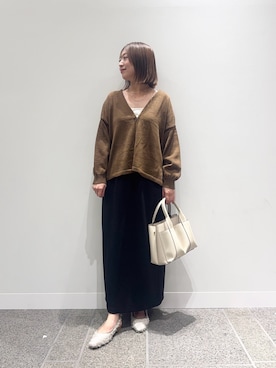 「154cm」｜maikoさん（レディース・154cm）の秋コーディネート
