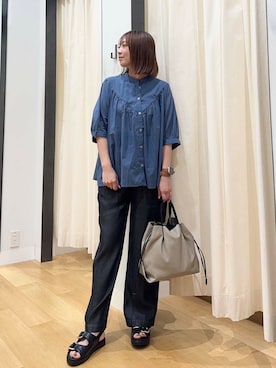 「154cm」｜maikoさん（レディース・154cm）の夏コーディネート