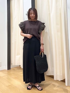 「URBAN RESEARCH Sonny Label（アーバンリサーチサニーレーベル）のアイテム」を使った、maikoさん（レディース・154cm）の夏コーディネート