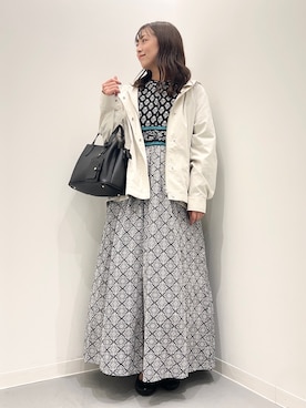 「URBAN RESEARCH Sonny Label（アーバンリサーチサニーレーベル）のアイテム（マウンテンパーカー）」を使った、maikoさん（レディース・154cm）の夏コーディネート