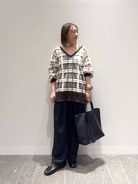 「154cmコーデ」｜maikoさん（レディース・154cm）の秋コーディネート