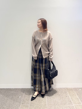 「URBAN RESEARCH（アーバンリサーチ）のアイテム」を使った、maikoさん（レディース・154cm）の秋コーディネート