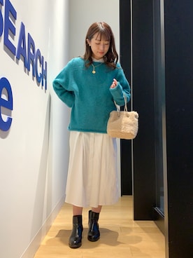 maikoさん（レディース・154cm）の冬コーディネート