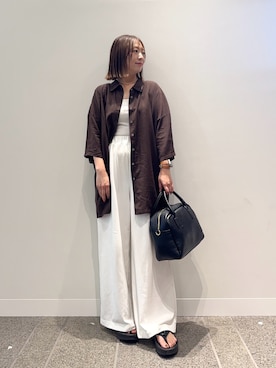 「154cmコーデ」｜maikoさん（レディース・154cm）の夏コーディネート