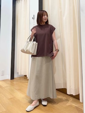 「154cm」｜maikoさん（レディース・154cm）の夏コーディネート