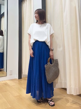 「URBAN RESEARCH Sonny Label（アーバンリサーチサニーレーベル）のアイテム」を使った、maikoさん（レディース・154cm）の夏コーディネート