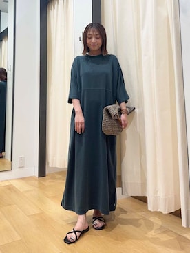 「ストレート×イエベ春」｜maikoさん（レディース・154cm）の夏コーディネート