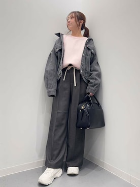 maikoさん（レディース・154cm）の冬コーディネート