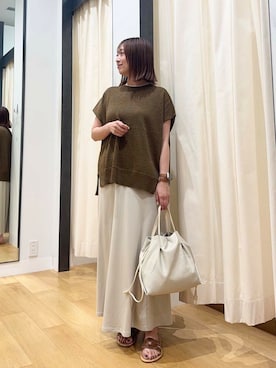 「154cm」｜maikoさん（レディース・154cm）の夏コーディネート