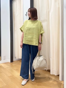 「アイテム（その他シューズ）」を使った、maikoさん（レディース・154cm）の夏コーディネート