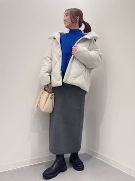 maikoさん（レディース・154cm）の冬コーディネート