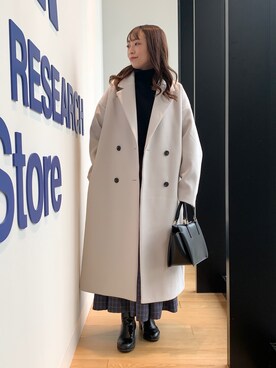 maikoさん（レディース・154cm）の冬コーディネート