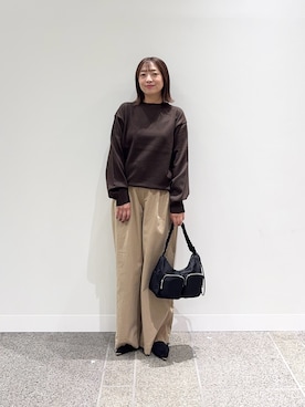 「アイテム（シューズ）」を使った、maikoさん（レディース・154cm）の秋コーディネート