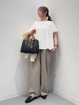 「URBAN RESEARCH Sonny Label（アーバンリサーチサニーレーベル）のアイテム（ジャケット/アウター）」を使った、maikoさん（レディース・154cm）の春コーディネート