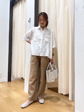 「154cm」｜maikoさん（レディース・154cm）の春コーディネート