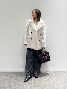 「URBAN RESEARCH（アーバンリサーチ）のアイテム（ローファー）」を使った、maikoさん（レディース・154cm）の秋コーディネート