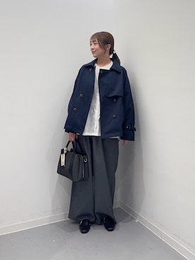 「URBAN RESEARCH Sonny Label（アーバンリサーチサニーレーベル）のアイテム（パンツ）」を使った、maikoさん（レディース・154cm）の春コーディネート