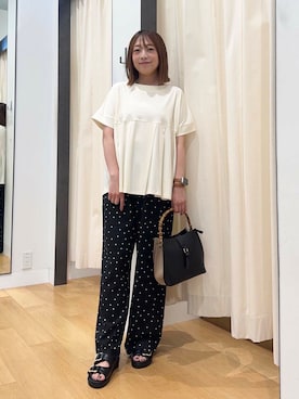 「154cm」｜maikoさん（レディース・154cm）の夏コーディネート