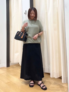 「154cm」｜maikoさん（レディース・154cm）の夏コーディネート