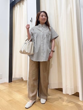 「154cm」｜maikoさん（レディース・154cm）の春コーディネート