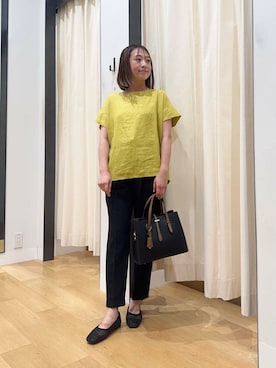「ストレート×イエベ春」｜maikoさん（レディース・154cm）の夏コーディネート