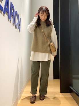 maikoさん（レディース・154cm）の冬コーディネート