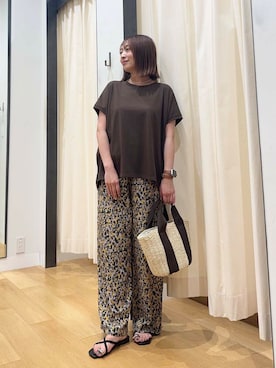 「ストレート×イエベ春」｜maikoさん（レディース・154cm）の夏コーディネート
