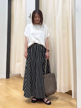 「URBAN RESEARCH Sonny Label（アーバンリサーチサニーレーベル）のアイテム」を使った、maikoさん（レディース・154cm）の夏コーディネート