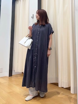「URBAN RESEARCH Sonny Label（アーバンリサーチサニーレーベル）のアイテム（ワンピース/ドレス）」を使った、maikoさん（レディース・154cm）の夏コーディネート