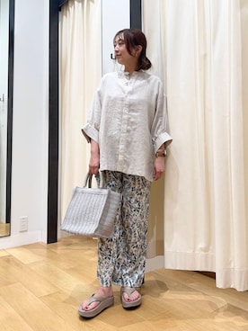 「154cm」｜maikoさん（レディース・154cm）の春コーディネート