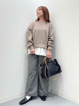 maikoさん（レディース・154cm）の冬コーディネート