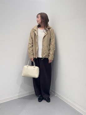 「URBAN RESEARCH Sonny Label（アーバンリサーチサニーレーベル）のアイテム（ジャケット/アウター）」を使った、maikoさん（レディース・154cm）の春コーディネート