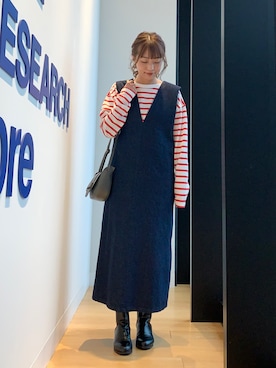 maikoさん（レディース・154cm）の冬コーディネート