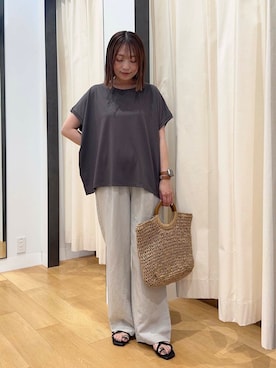 「30代前半」｜maikoさん（レディース・154cm）の夏コーディネート