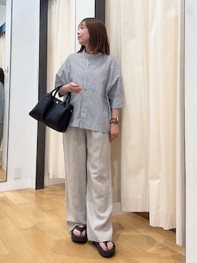 「154cm」｜maikoさん（レディース・154cm）の夏コーディネート