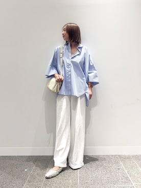 「アイテム（その他シューズ）」を使った、maikoさん（レディース・154cm）の夏コーディネート