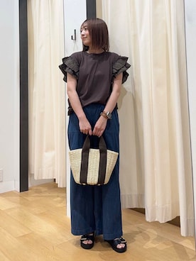 「154cm」｜maikoさん（レディース・154cm）の夏コーディネート