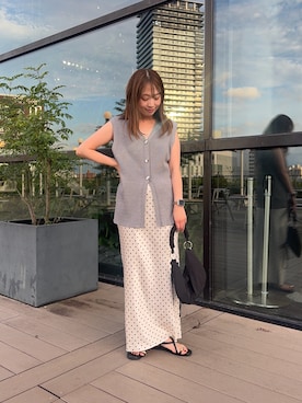 maikoさん（レディース・154cm）の夏コーディネート