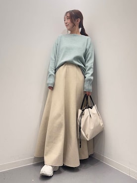 maikoさん（レディース・154cm）の冬コーディネート