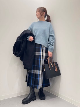 maikoさん（レディース・154cm）の冬コーディネート