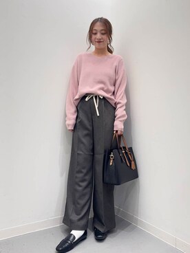 maikoさん（レディース・154cm）の冬コーディネート