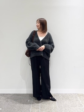 「RODE SKO（ロデスコ）のアイテム」を使った、maikoさん（レディース・154cm）の秋コーディネート